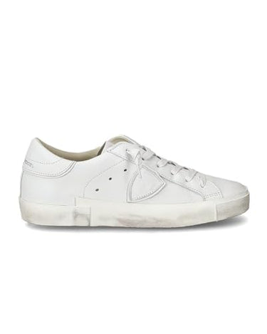Philippe Model PRSX Basic Sneaker, smooth leather, white, women's sale